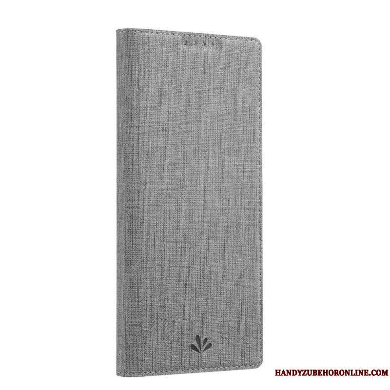 Flip Cover Sony Xperia 10 IV Texture Tissu VILI