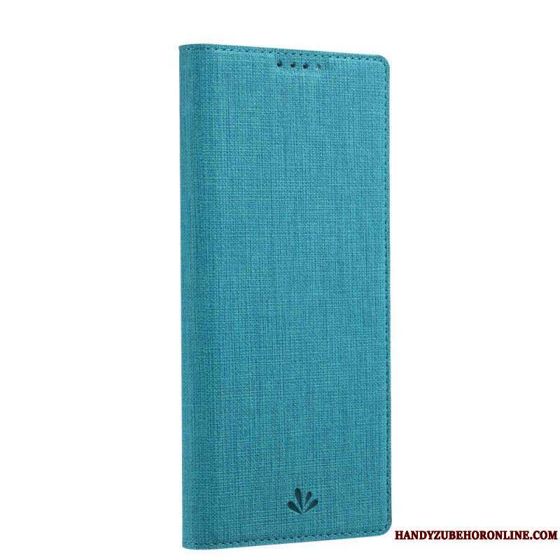 Flip Cover Sony Xperia 10 IV Texture Tissu VILI