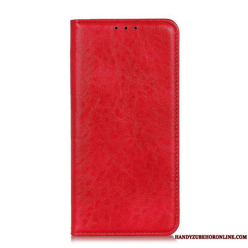 Flip Cover Sony Xperia 5 II Cuir Fendu Texturé