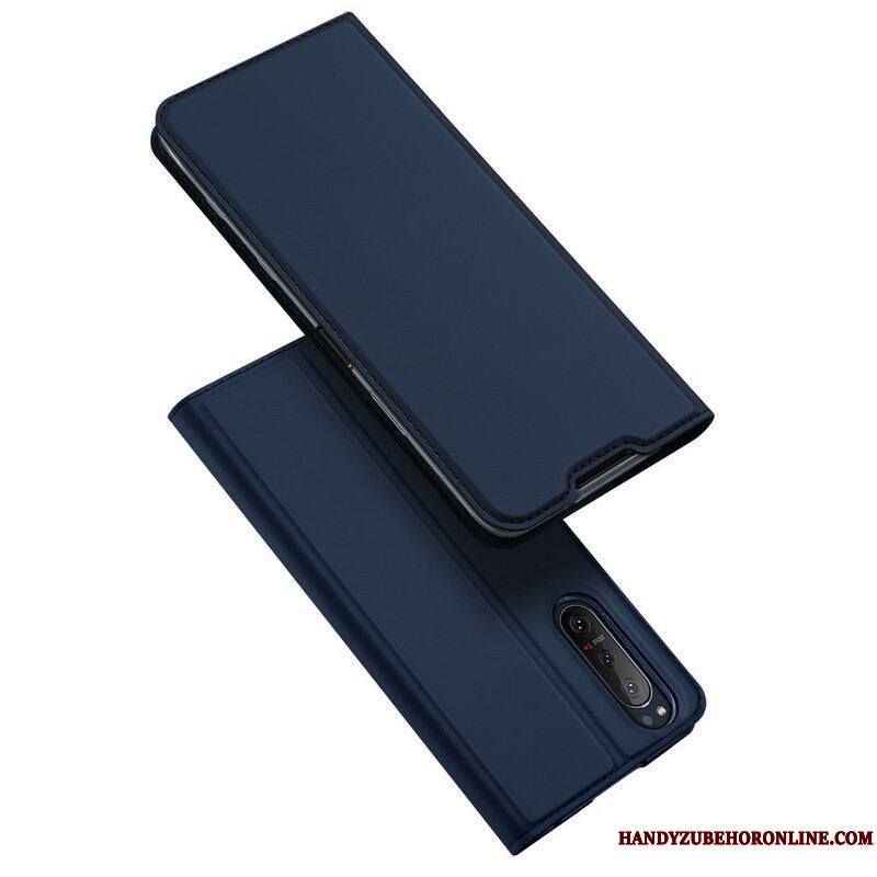 Flip Cover Sony Xperia 5 II Skin Pro DUX DUCIS