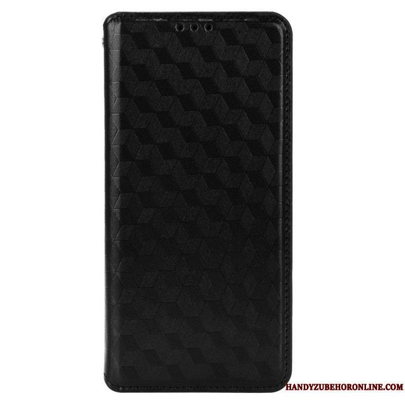 Flip Cover Sony Xperia Pro-I Effet Cuir Diamant