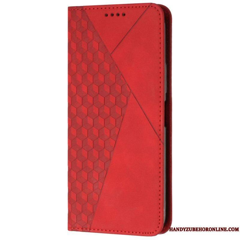 Flip Cover Xiaomi 12 Lite Style Cuir Motif 3D