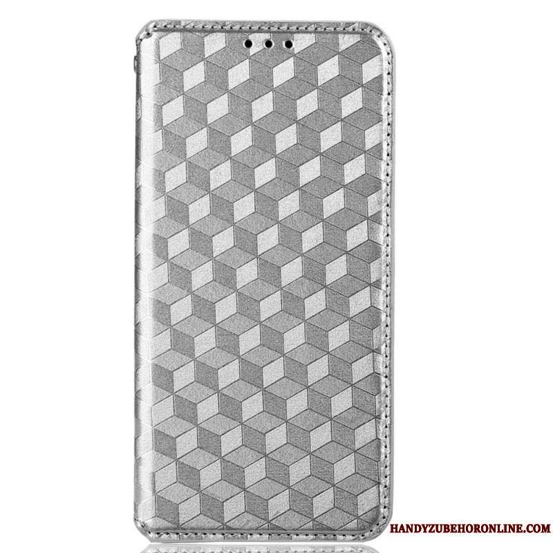 Flip Cover Xiaomi 12 Lite Texture 3D