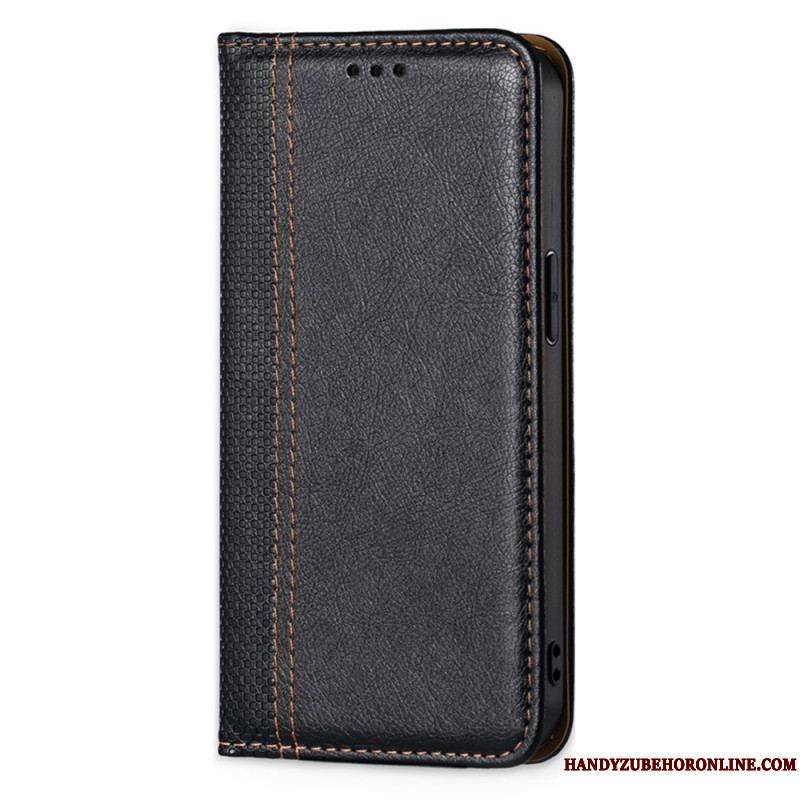 Flip Cover Xiaomi 12 Pro Effet Cuir Vintage