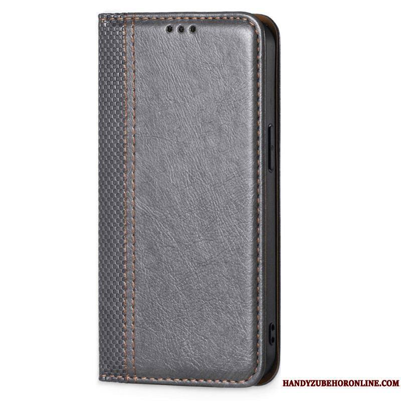 Flip Cover Xiaomi 12 Pro Effet Cuir Vintage