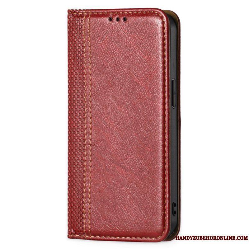 Flip Cover Xiaomi 12 Pro Effet Cuir Vintage