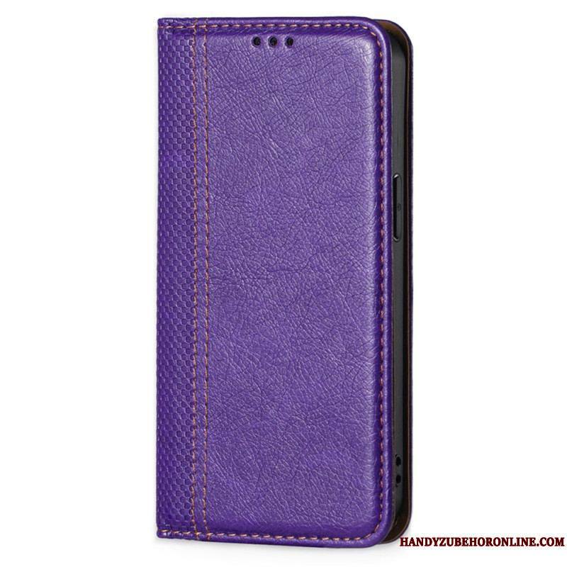 Flip Cover Xiaomi 12 Pro Effet Cuir Vintage