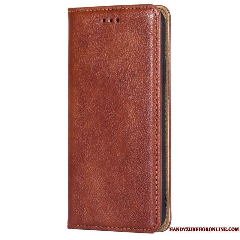 Flip Cover Xiaomi 12 Pro Simili Cuir Coutures