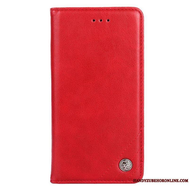 Flip Cover Xiaomi 12 Pro Style Cuir Rivet