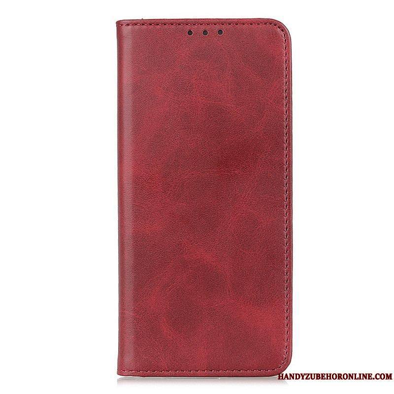 Flip Cover Xiaomi 13 Lite Cuir Fendu