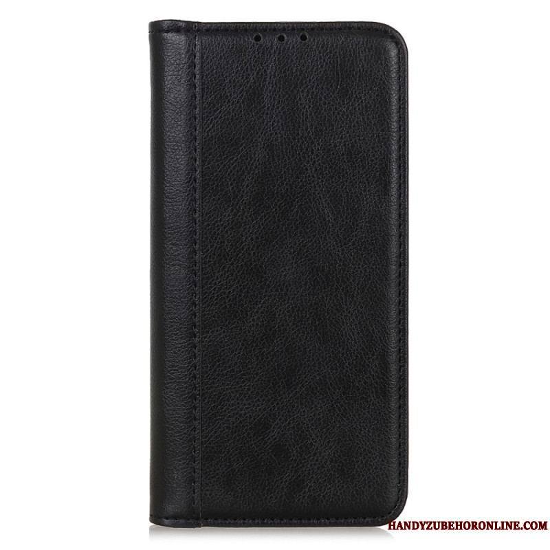 Flip Cover Xiaomi 13 Lite Version Colorée Cuir Fendu