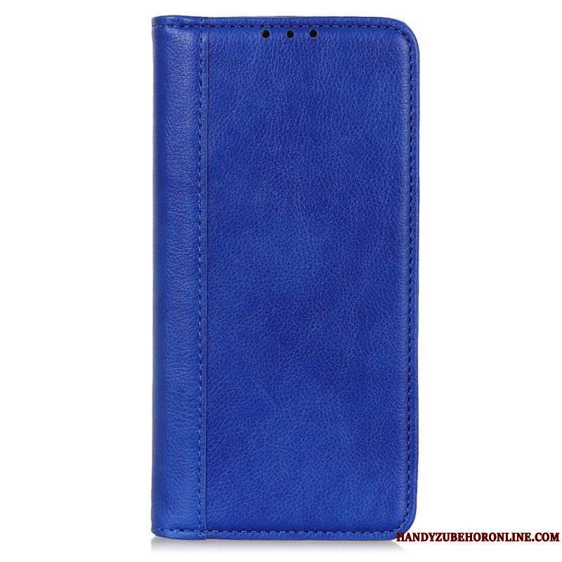 Flip Cover Xiaomi 13 Lite Version Colorée Cuir Fendu