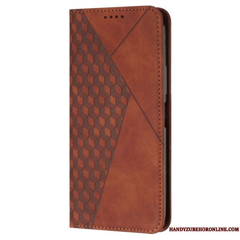 Flip Cover Xiaomi 13 Pro Style Cuir Motif 3D