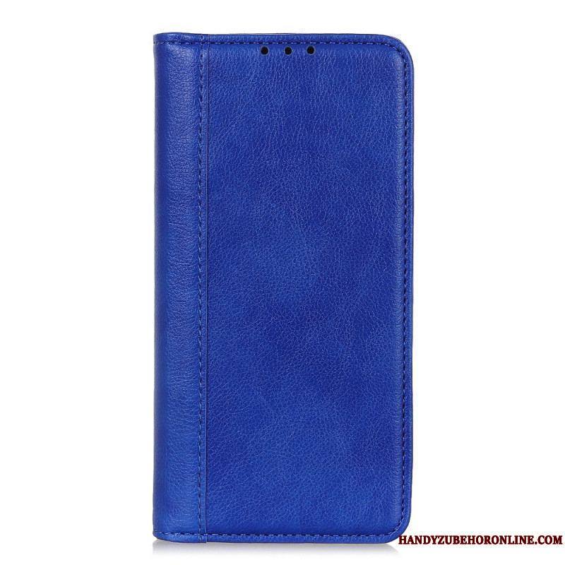 Flip Cover Xiaomi 13 Pro Version Colorée Cuir Fendu