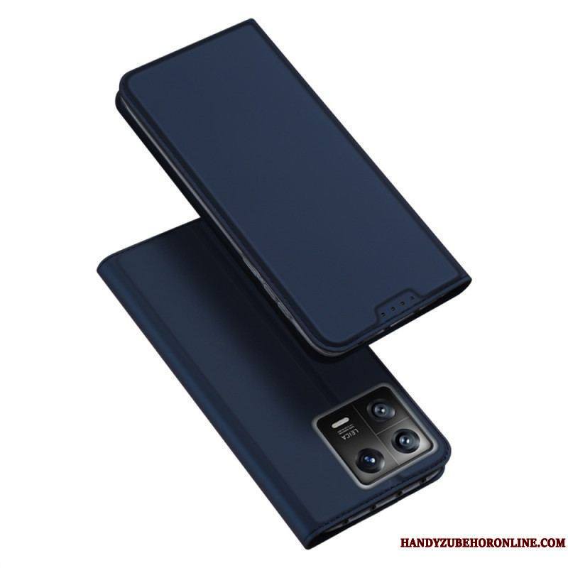 Flip Cover Xiaomi 13 Skin Pro DUX DUCIS