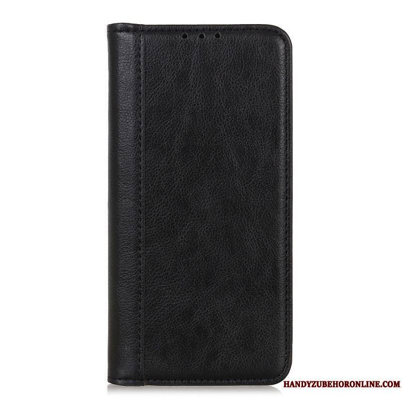 Flip Cover Xiaomi 13 Version Colorée Cuir Fendu