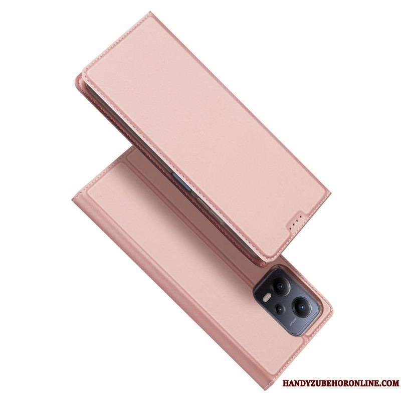 Flip Cover Xiaomi Reddmi Note 12/Poco X5 5G Skin-Pro Series Dux Ducis