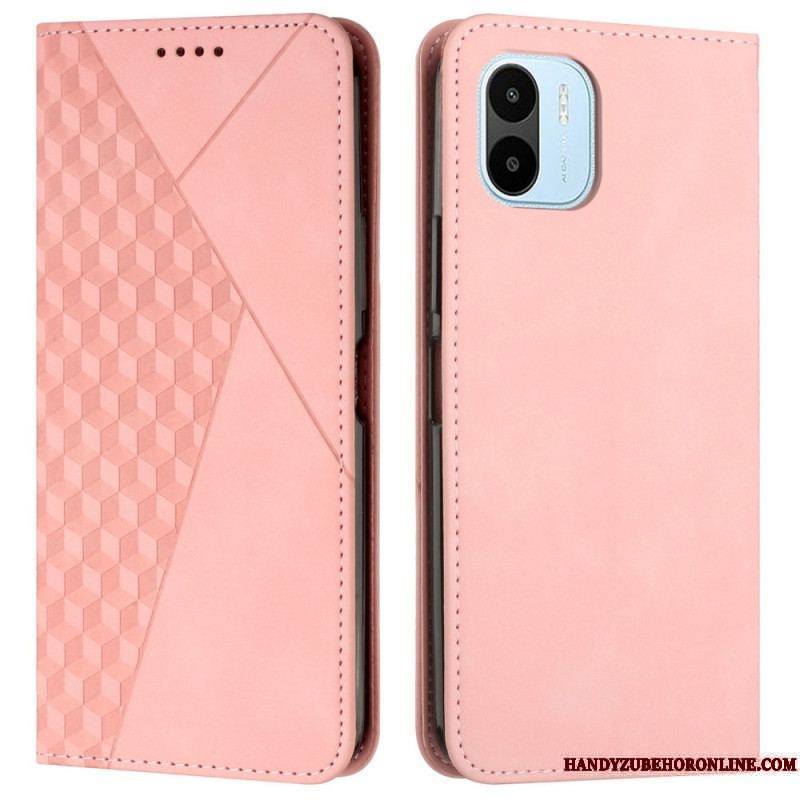 Flip Cover Xiaomi Redmi A1 Skin-Touch style Cubique