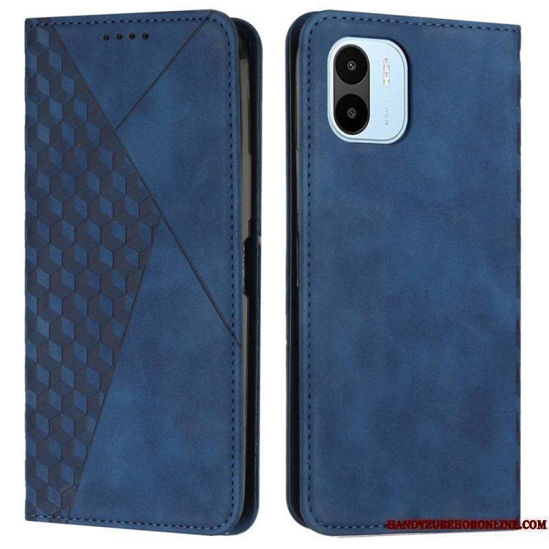 Flip Cover Xiaomi Redmi A1 Skin-Touch style Cubique