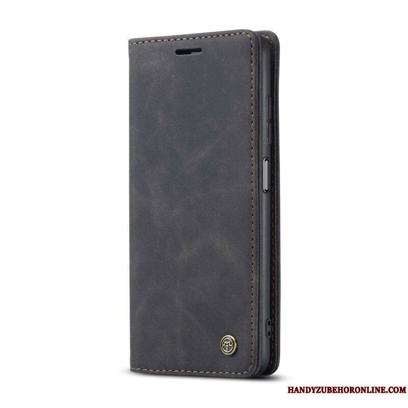 Flip Cover Xiaomi Redmi Note 10/10S/Poco M5s Effet Cuir CASEME