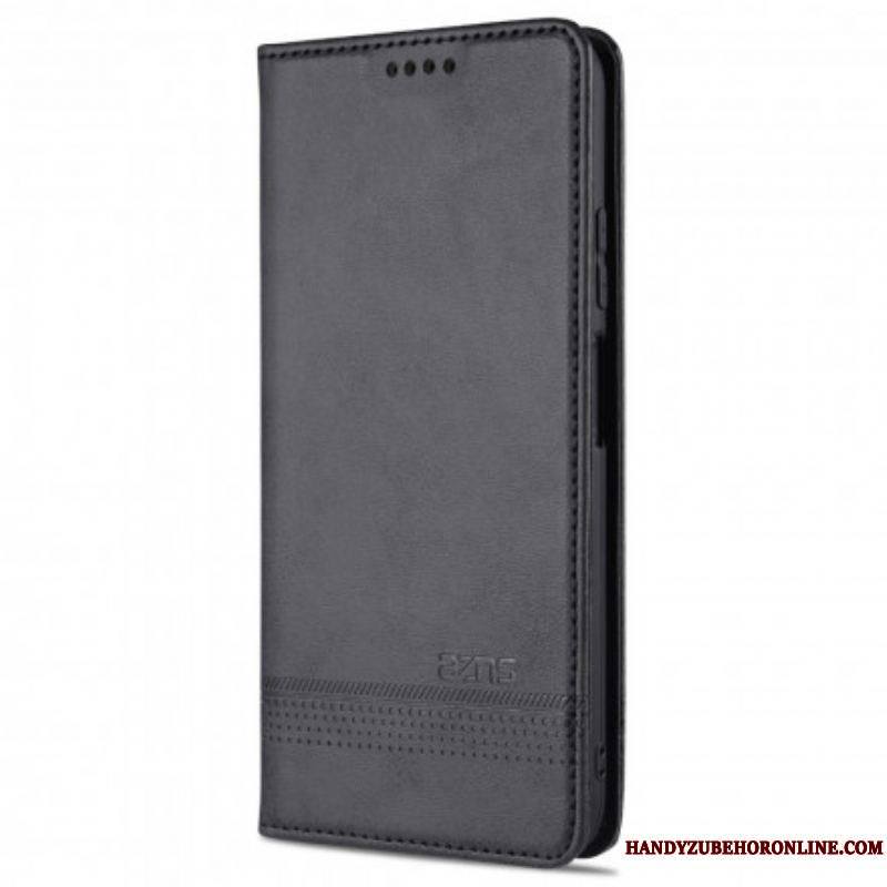 Flip Cover Xiaomi Redmi Note 10/10S/Poco M5s Style Cuir AZNS