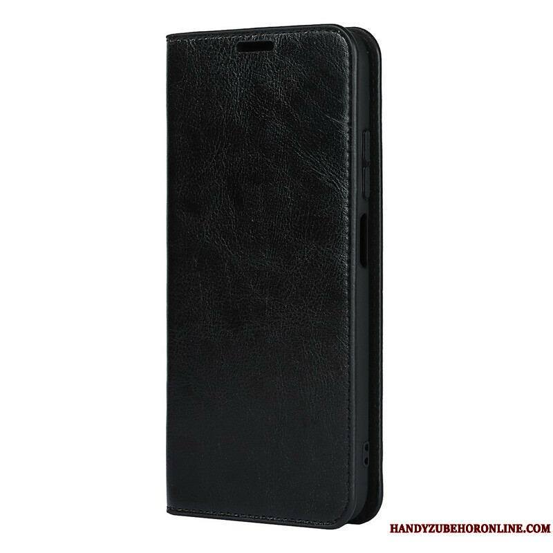 Flip Cover Xiaomi Redmi Note 10 5G / Poco M3 Pro 5G Cuir Véritable