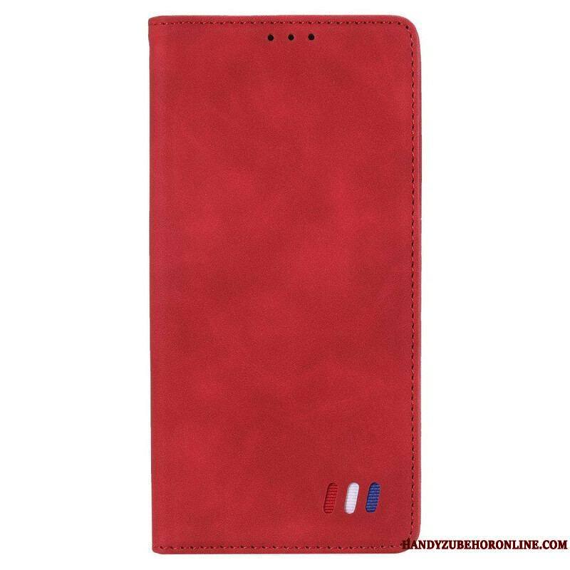 Flip Cover Xiaomi Redmi Note 10 5G / Poco M3 Pro 5G Style Cuir Tricolore