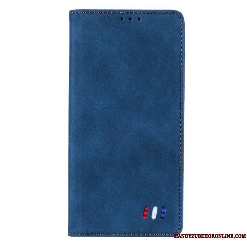 Flip Cover Xiaomi Redmi Note 10 5G / Poco M3 Pro 5G Style Cuir Tricolore