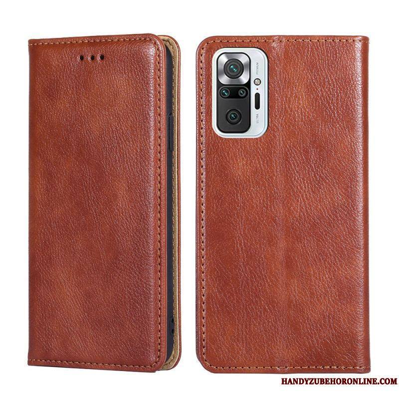 Flip Cover Xiaomi Redmi Note 10 Pro Style Cuir Vintage