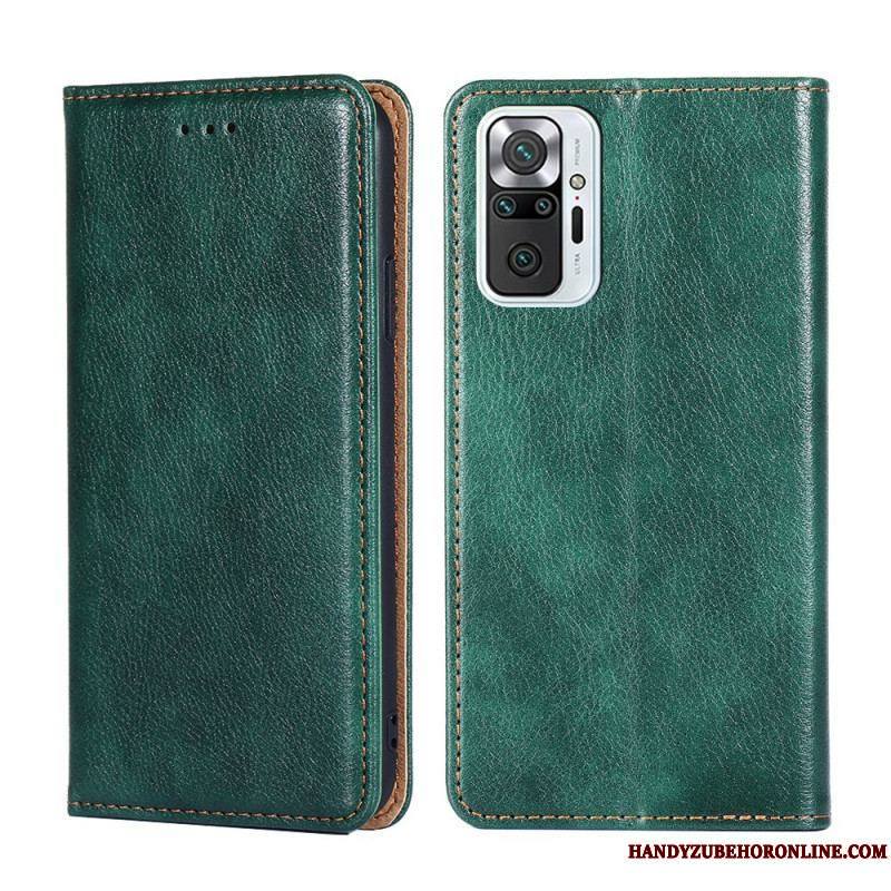 Flip Cover Xiaomi Redmi Note 10 Pro Style Cuir Vintage