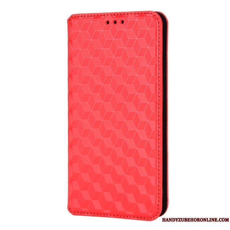 Flip Cover Xiaomi Redmi Note 11 / 11s Effet Cuir Diamant 3D