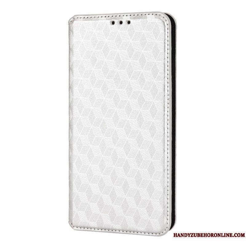 Flip Cover Xiaomi Redmi Note 11 / 11s Effet Cuir Diamant 3D