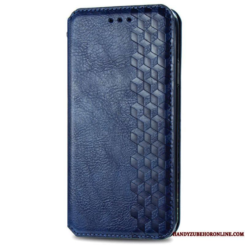 Flip Cover Xiaomi Redmi Note 11 / 11s Effet Cuir Texture Diamant