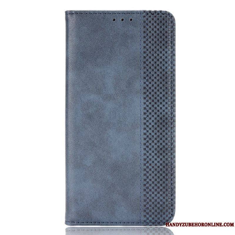 Flip Cover Xiaomi Redmi Note 11 / 11s Effet Cuir Vintage Stylisé