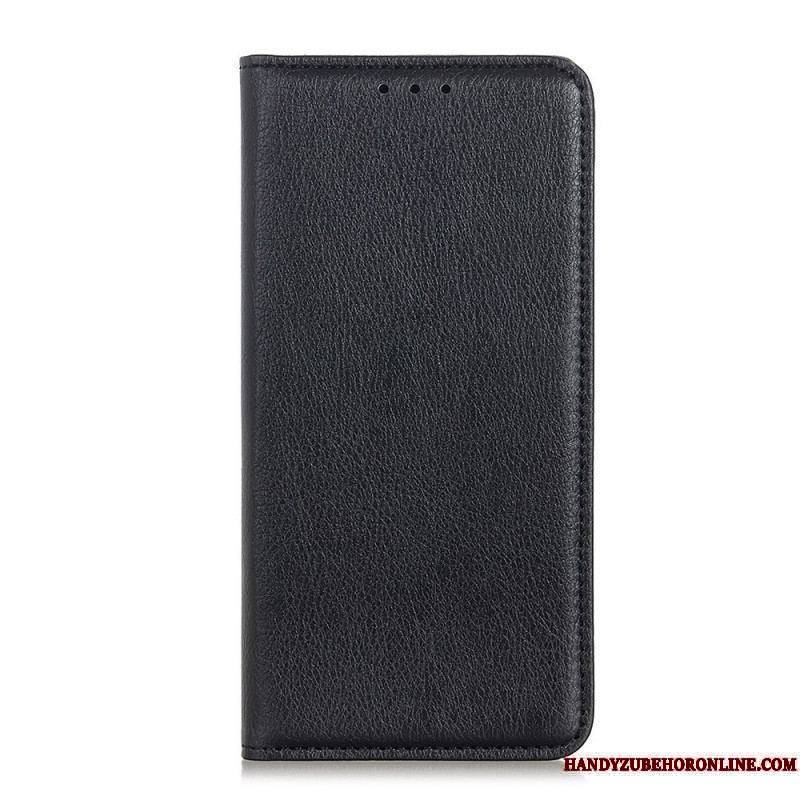 Flip Cover Xiaomi Redmi Note 11 Pro / Note 11 Pro 5G Cuir Fendu Litchi