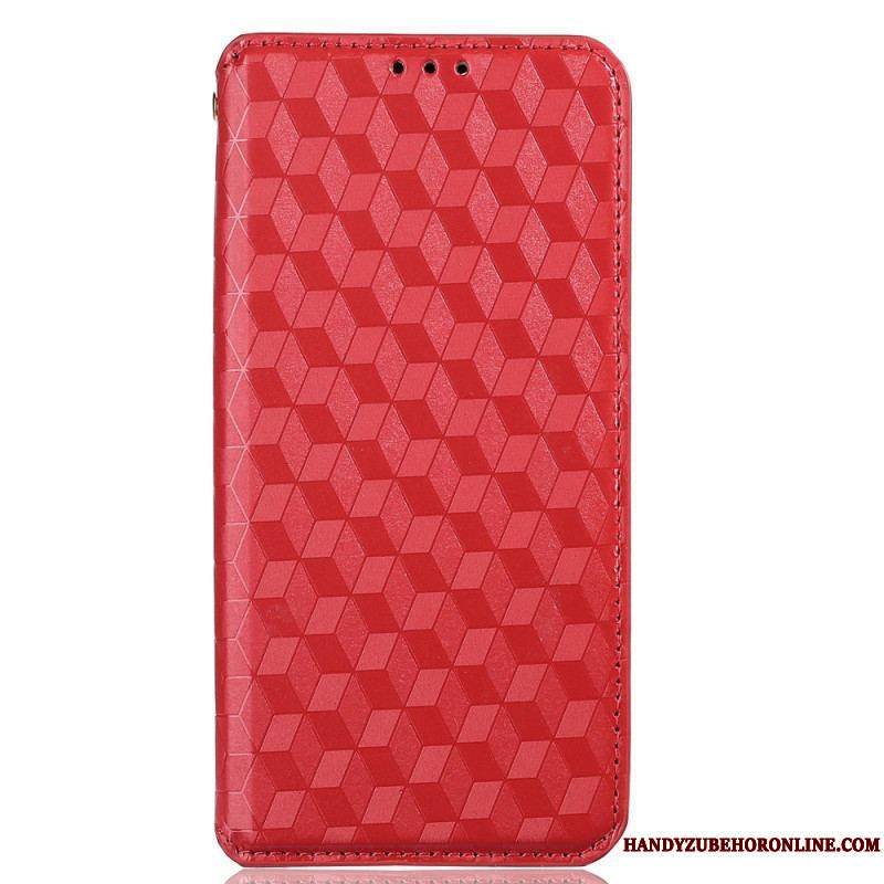 Flip Cover Xiaomi Redmi Note 11 Pro / Note 11 Pro 5G Effet Cuir Diamants 3D