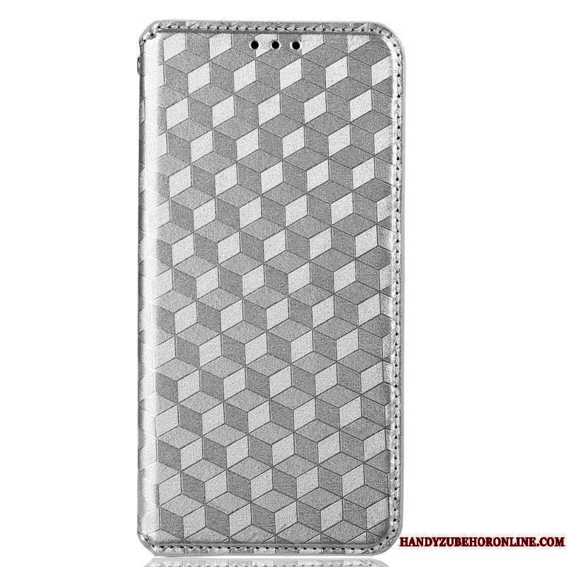 Flip Cover Xiaomi Redmi Note 11 Pro / Note 11 Pro 5G Effet Cuir Diamants 3D