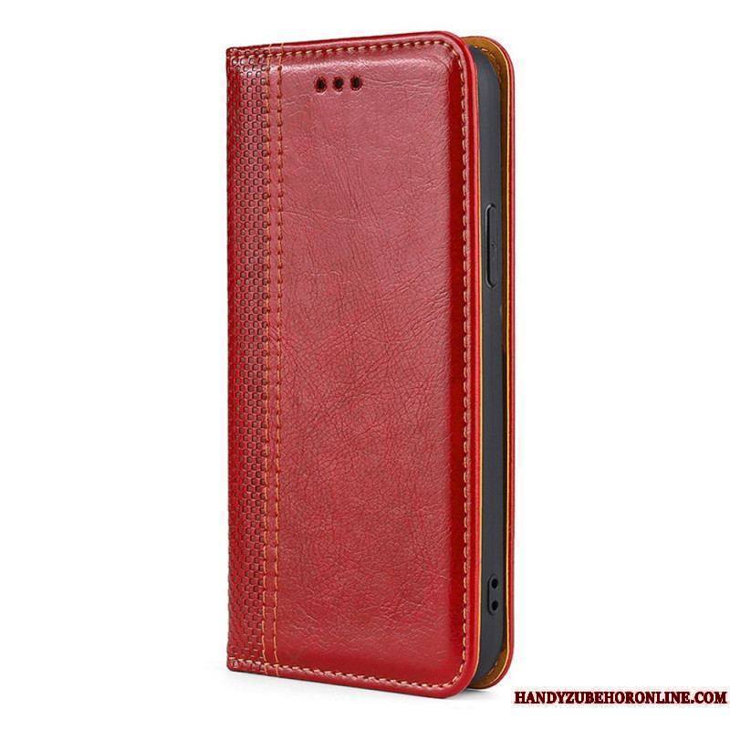 Flip Cover Xiaomi Redmi Note 11 Pro / Note 11 Pro 5G Effet Cuir Texturé