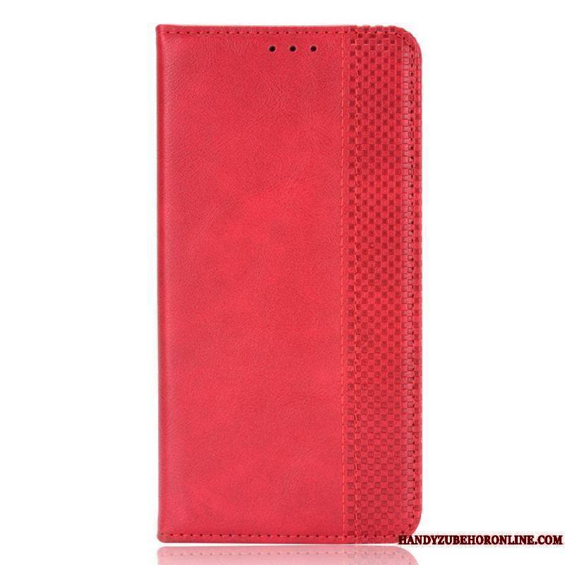 Flip Cover Xiaomi Redmi Note 11 Pro / Note 11 Pro 5G Effet Cuir Vintage Stylisé