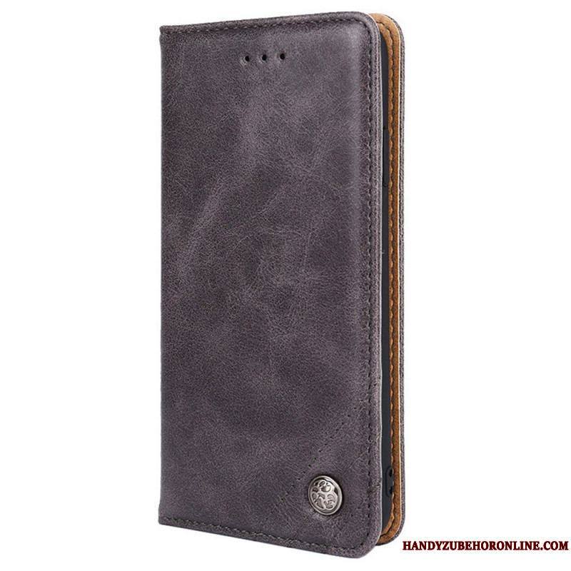 Flip Cover Xiaomi Redmi Note 11 Pro / Note 11 Pro 5G Style Cuir Rivet