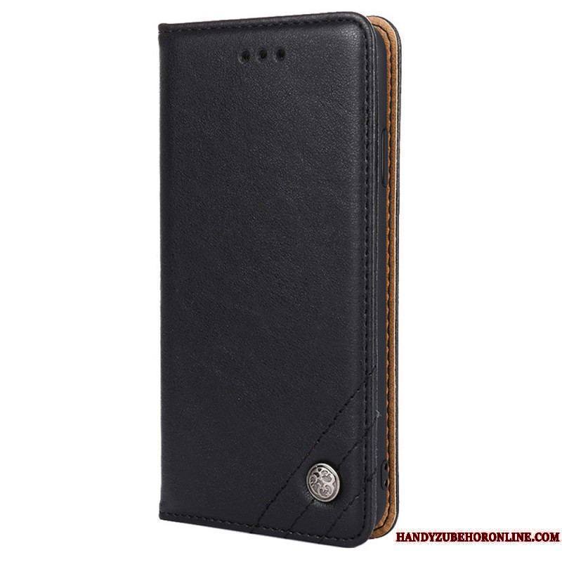 Flip Cover Xiaomi Redmi Note 11 Pro / Note 11 Pro 5G Style Cuir Rivet