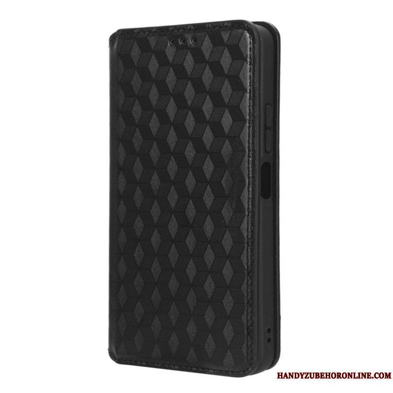 Flip Cover Xiaomi Redmi Note 12 4G Motif 3D