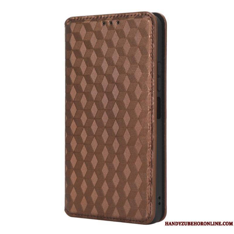 Flip Cover Xiaomi Redmi Note 12 4G Motif 3D