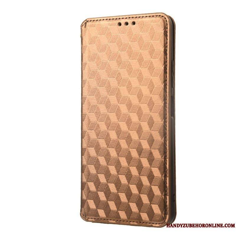 Flip Cover Xiaomi Redmi Note 12/Poco X5 5G Motif 3D