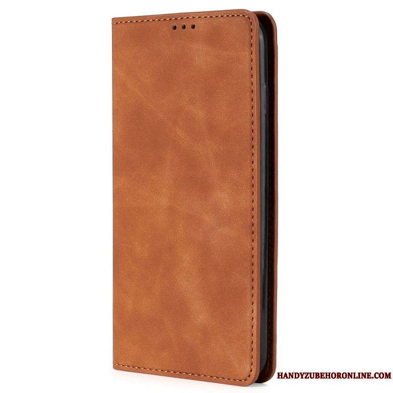 Flip Cover Xiaomi Redmi Note 12/Poco X5 5G Série Vintage