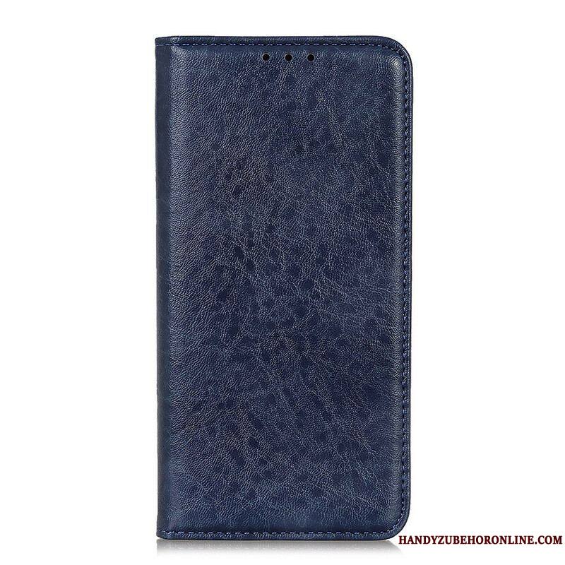 Flip Cover iPhone 13 Mini Cuir Fendu Texturé