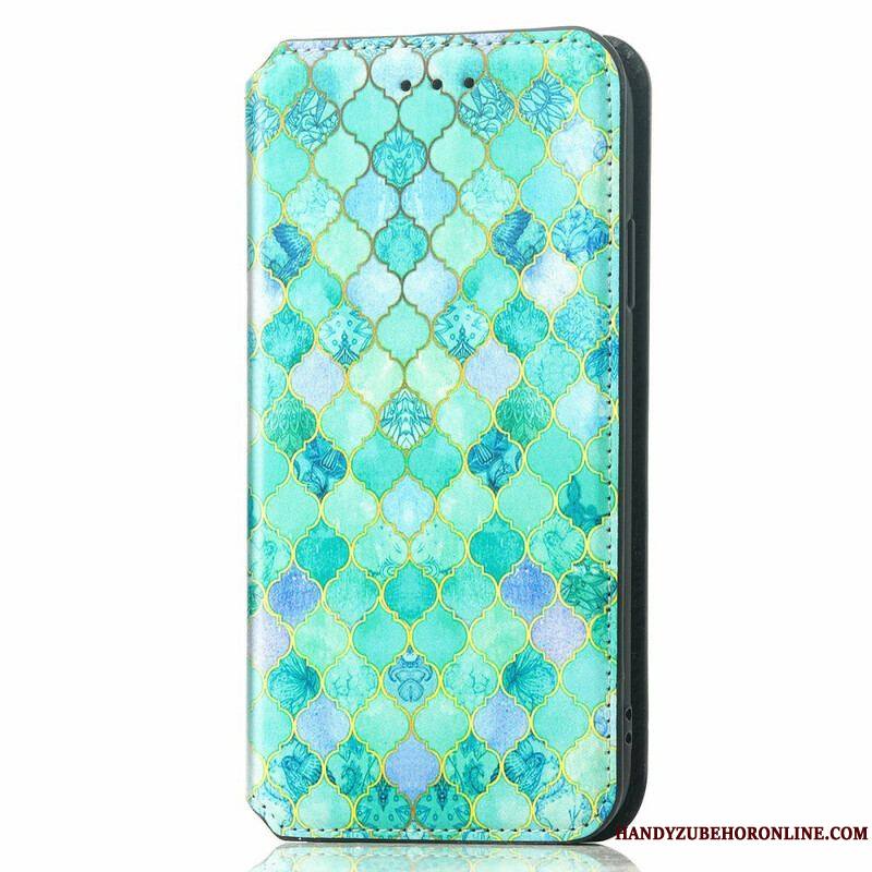 Flip Cover iPhone 13 Mini Design RFID Caseneo