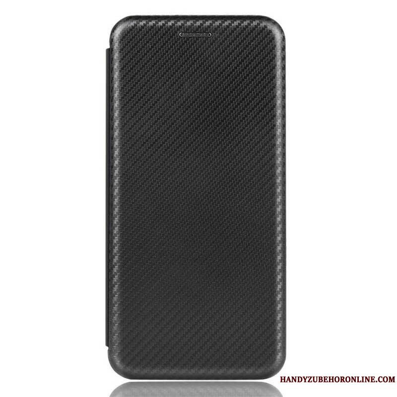 Flip Cover iPhone 13 Mini Fibre Carbone