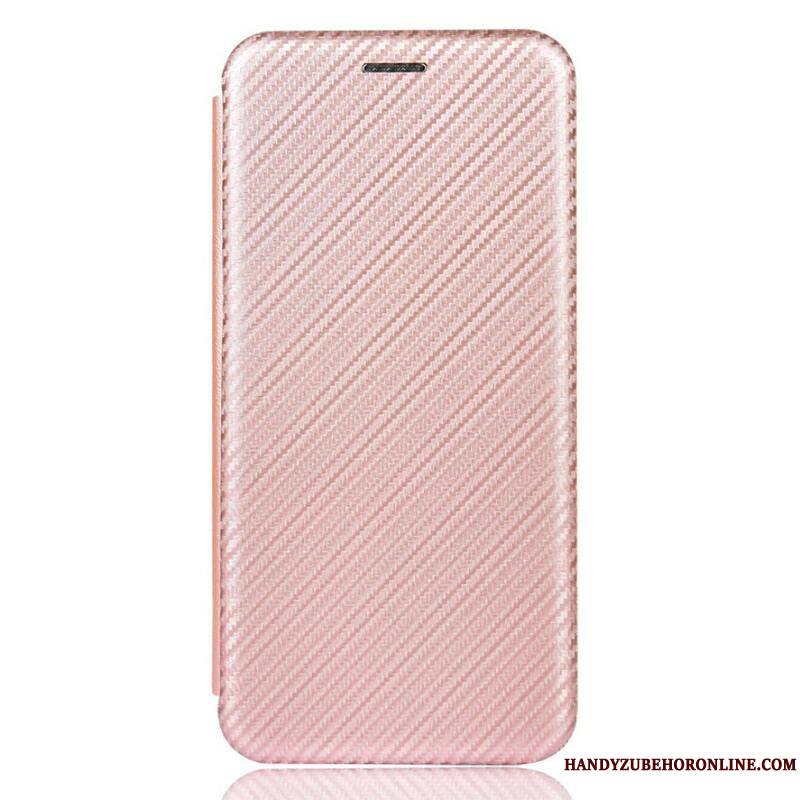 Flip Cover iPhone 13 Pro Fibre Carbone