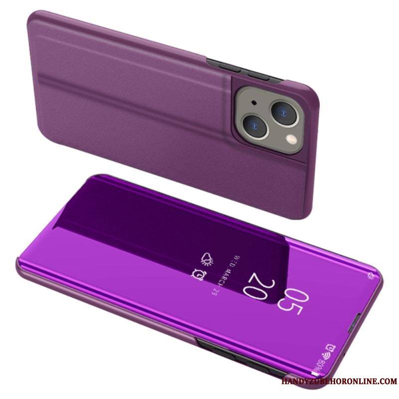 Flip Cover iPhone 14 Plus Miroir